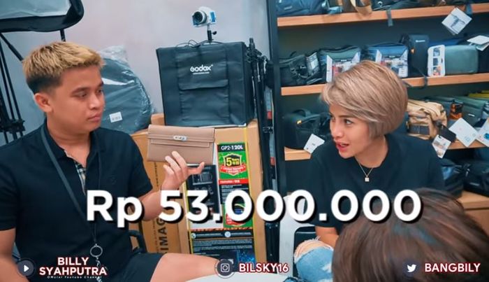 Billy Syhaputra menanyakan harga dompet janda kaya raya milik  Nikita Mirzani