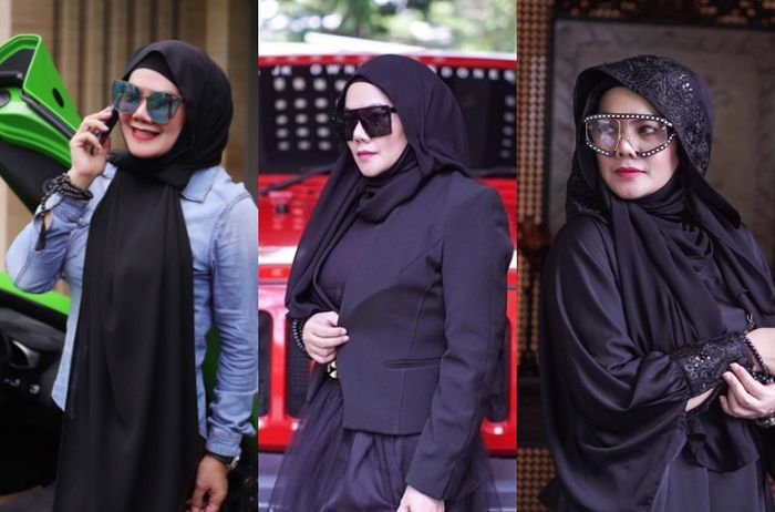 Sarita padukan kacamata oversized 