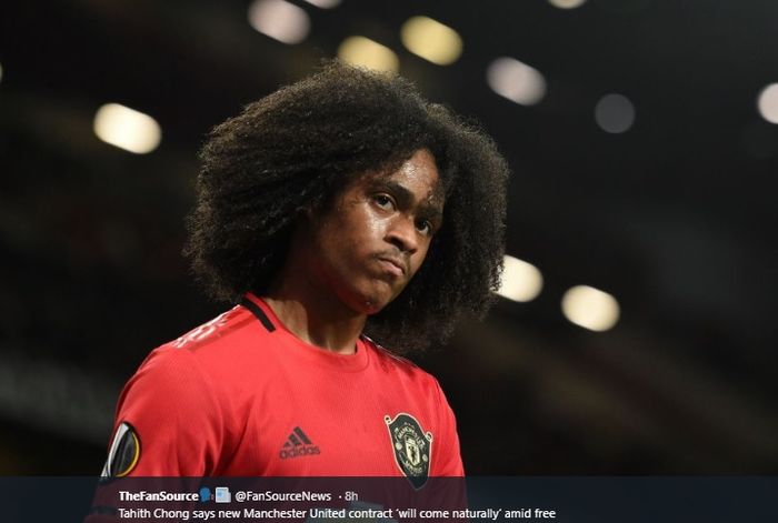 Pemain muda Manchester United, Tahith Chong.