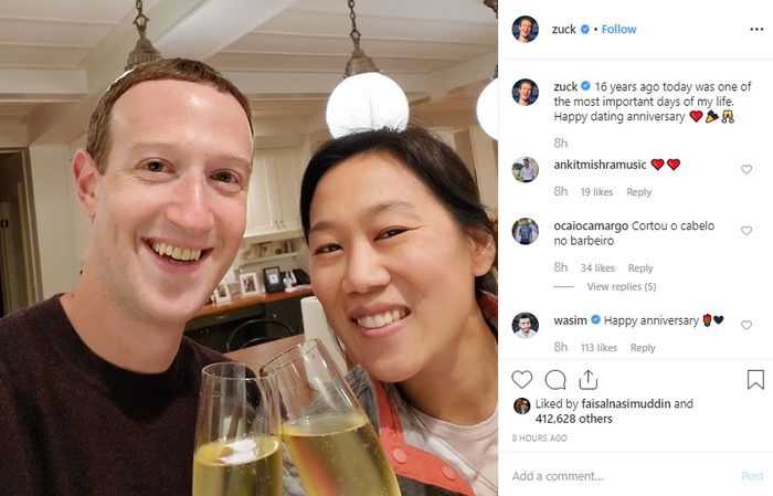 Kisah Cinta Bos Facebook Mark Zuckerberg Dan Priscilla Chan, Bertemu Pertama Kali Di Kamar Mandi - Bangkapos.com