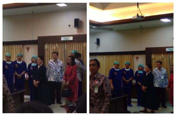 Penampilan Iriana Jokowi saat dampingi Selvi Ananda melahirkan 
