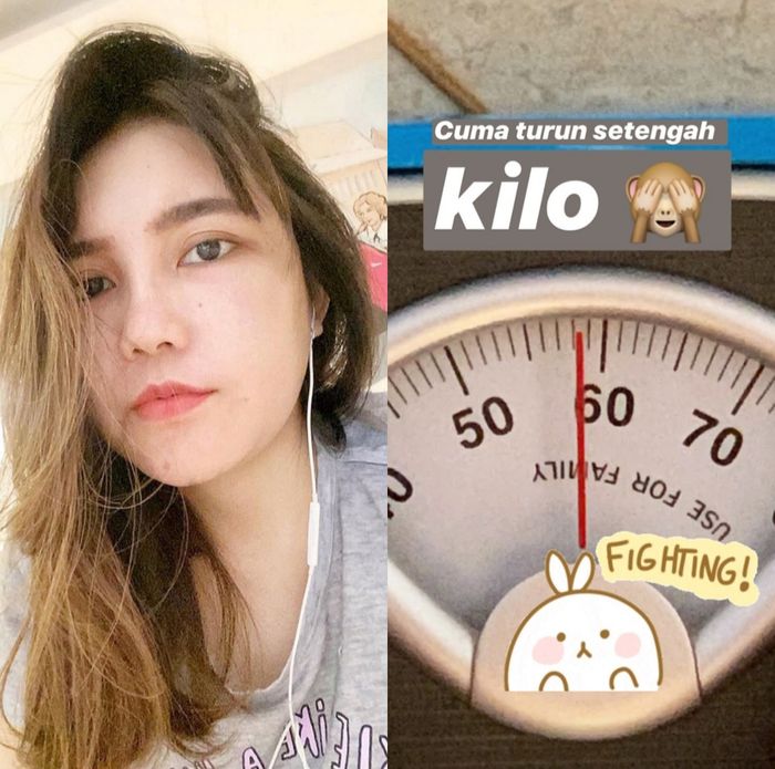 Unggahan Via Vallen, berat badan turun, pipi tirus