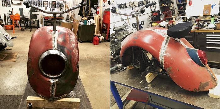 Motor mini garapan Brent Walter