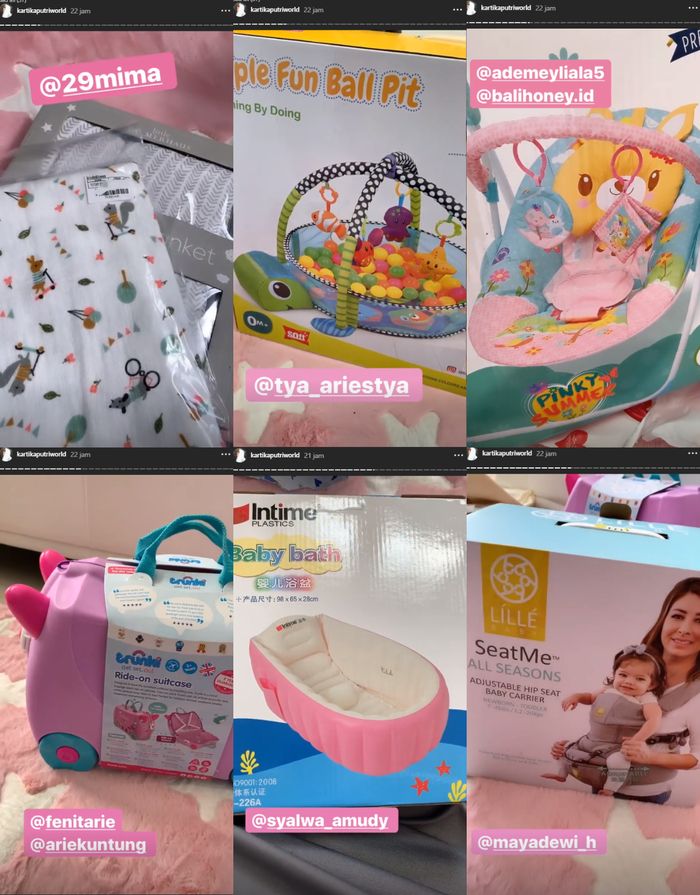 Hadiah baby Khalisa