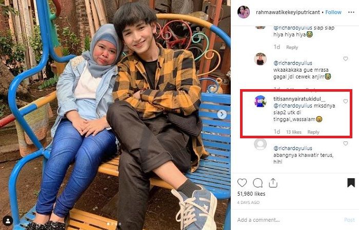 Ramalan Titisan Nyai Ratu Kidul soal <a href='https://palembang.tribunnews.com/tag/rahmawati-kekeyi' title='Rahmawati Kekeyi'>Rahmawati Kekeyi</a> dan <a href='https://palembang.tribunnews.com/tag/rio-ramadhan' title='Rio Ramadhan'>Rio Ramadhan</a>