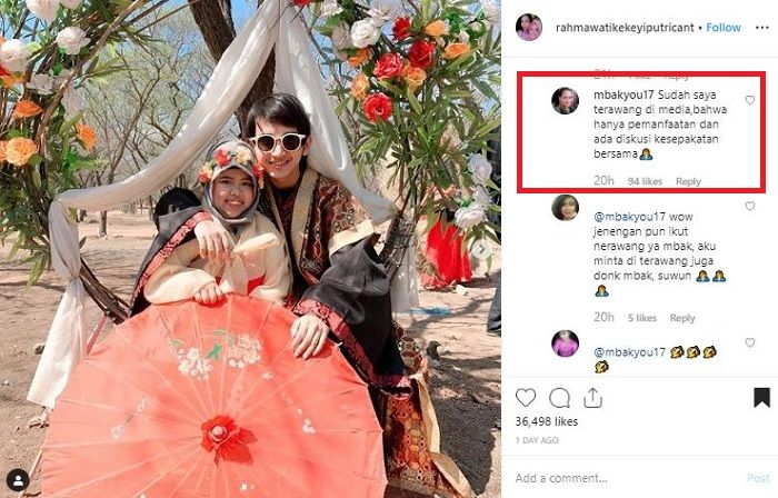 Ramalan Mbak You soal <a href='https://palembang.tribunnews.com/tag/rahmawati-kekeyi' title='Rahmawati Kekeyi'>Rahmawati Kekeyi</a> dan <a href='https://palembang.tribunnews.com/tag/rio-ramadhan' title='Rio Ramadhan'>Rio Ramadhan</a>