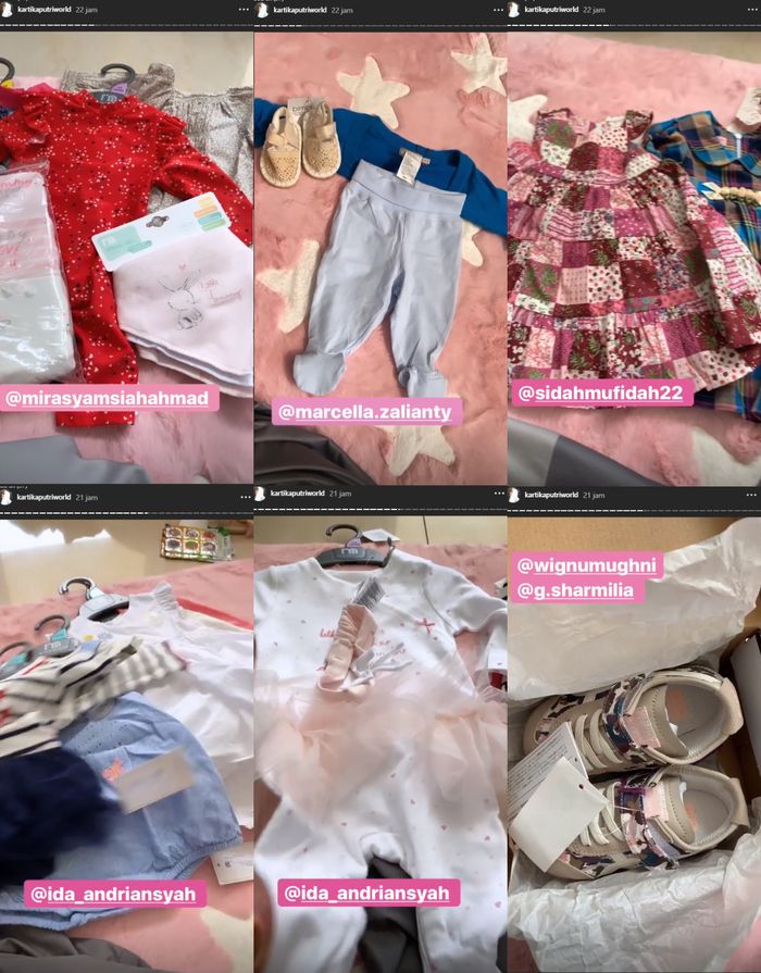 Baby Khalisa banjir hadiah