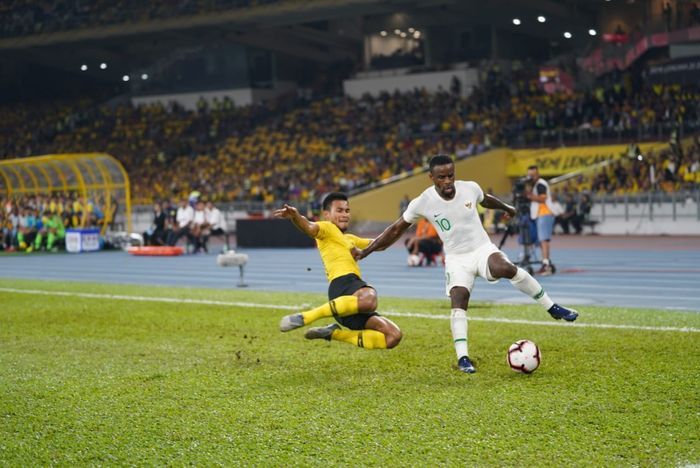 Malaysia Vs Timnas Indonesia di Kualifikasi PIala Dunia 2022 di Stadion Bukit Jalil, Kuala Lumpur, Selasa (19/11/2019).