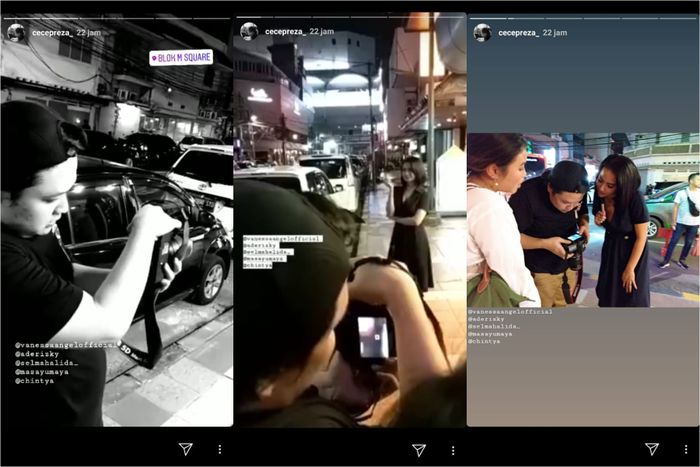 Cecep Reza sempat jadi fotografer Vanessa Angel malam sebelum meninggal
