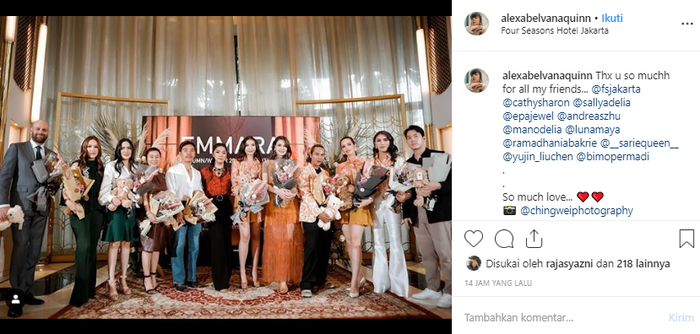 Nia Ramadhani dan Manohara hadiri acara yang sama
 