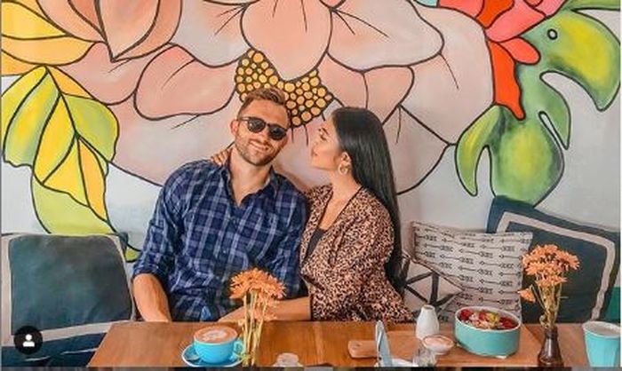 Ilija Spasojevic bersama sang istri, Lelhy Spasojevic