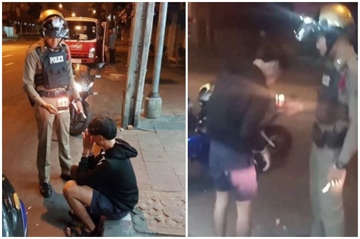 Seorang polisi viral di Facebook setelah berikan kue pada seorang remaja yang hendak ditilangnya.