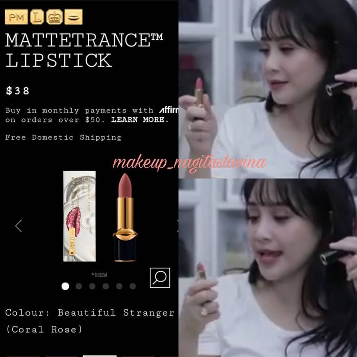 Lipstik favorit Nagita Slavina: Mattetrance Lipstick