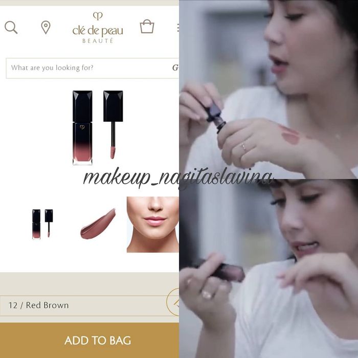 Lipstik favorit Nagita Slavina: Cle De Peau Radiant Liquid Rouge