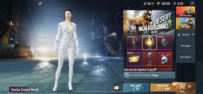 Crystal Bandit Suit