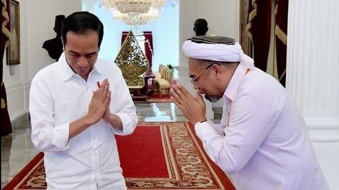 Presiden Jokowi dan Ali Mochtar Ngabalin