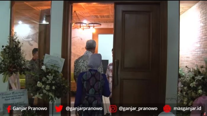 rumah Gibran di Solo (Youtube Ganjar Pranowo)