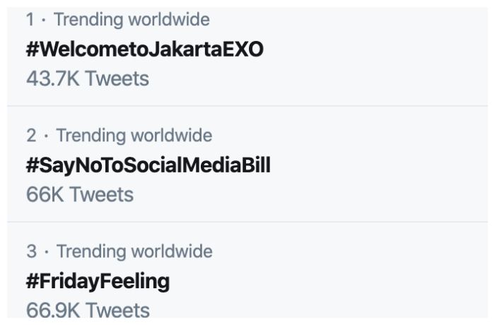 Trending EXO 