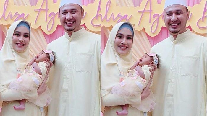 Akikah Khalisa anak <a href='https://ternate.tribunnews.com/tag/kartika-putri' title='Kartika Putri'>Kartika Putri</a> dan Habib Usman