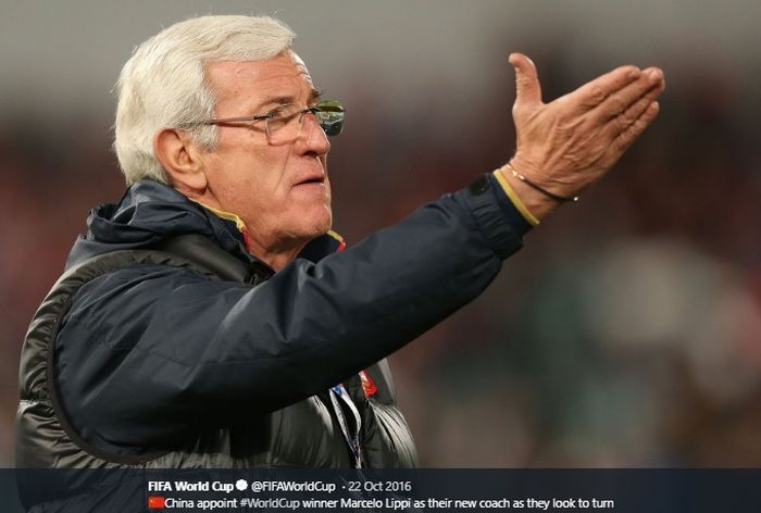 Pelatih yang berhasil membawa timnas Italia berhasil menjuarai Piala Dunia 2006, Marcello Lippi.