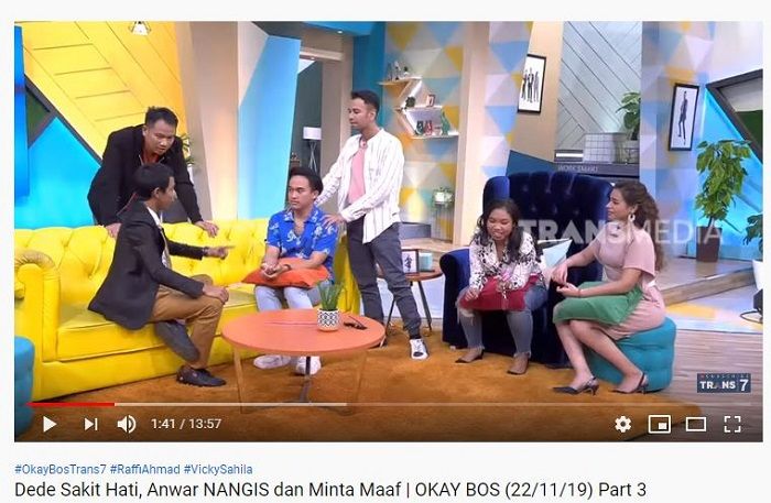 Dede Sunandar mengungkapkan sakit hatnya pada Anwar Sanjaya