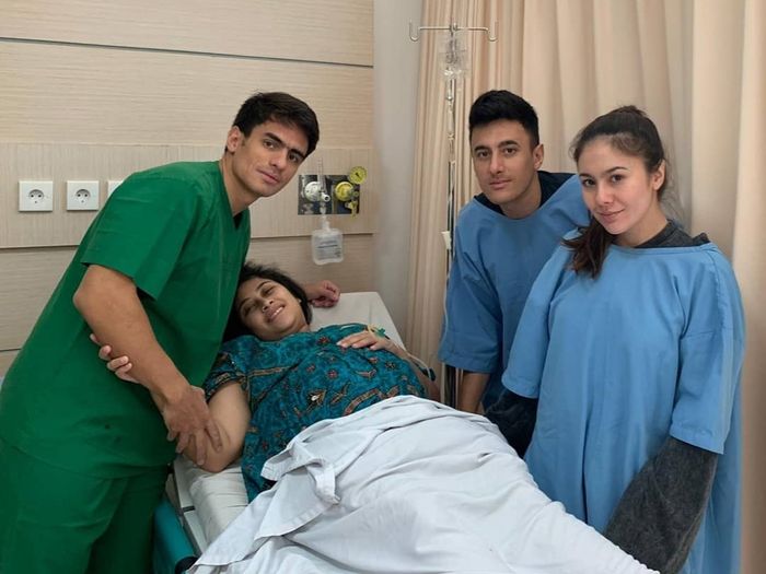 Wulan dan Gavin temani istri Danar Guritno lahiran