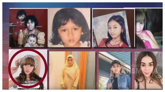 Transformasi wajah Beby dari kecil hingga saat ini