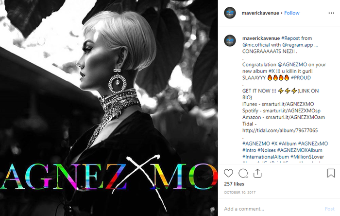 Maverick Avenue Agnez Mo
