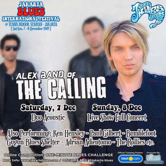 The Calling sambangi JBIF 2019.
Instagram/jakarta.blues