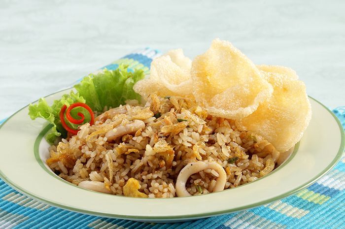 Nasi Goreng Cumi Dan Ebi