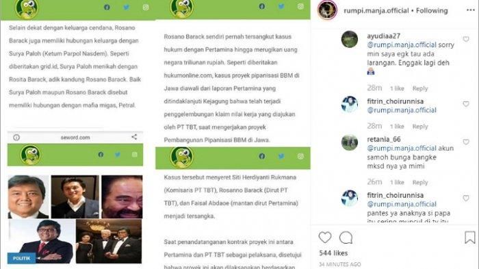 Rosano Barack dituding sebagai mafia migas