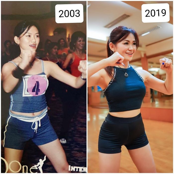 Puspa Dewi dulu dan sekarang