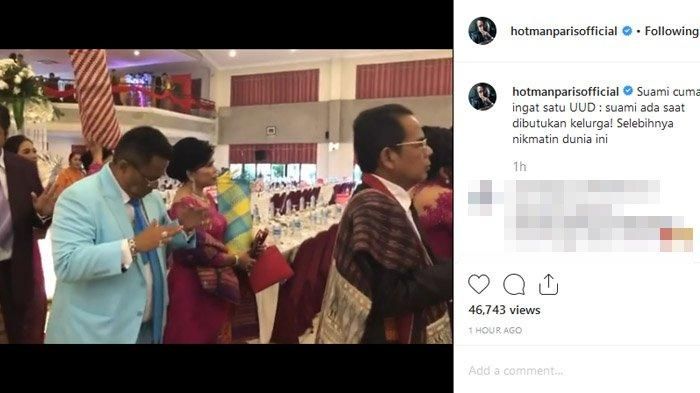 Unggahan Hotman Paris