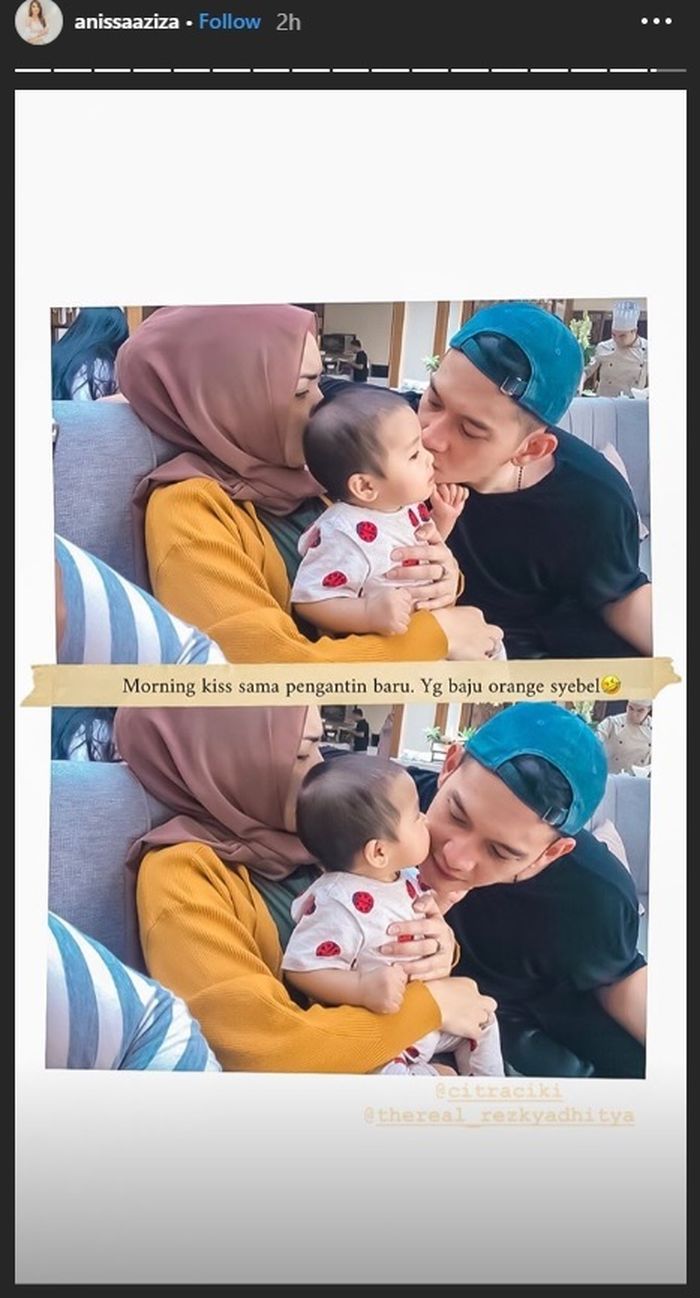 Unggahan stories Anissa Aziza