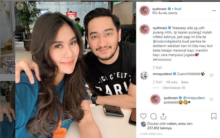 Syahnaz dan Jeje Govinda