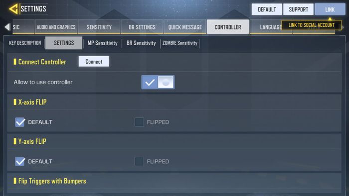 Pengaturan controller