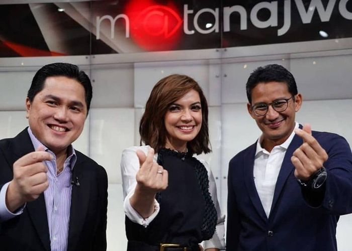 Erick Thohir - Najwa Shihab - Sandiaga Uno