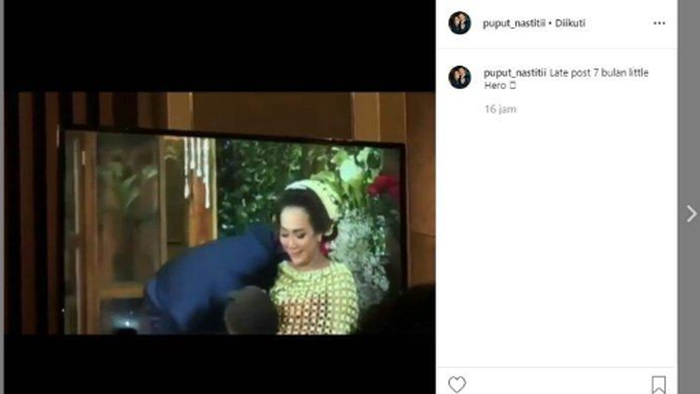 Momen mesra Ahok dan Puput Nastiti Devi