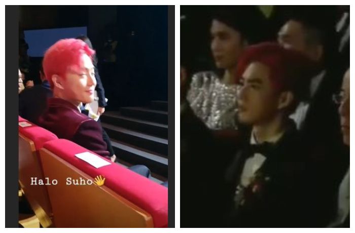 Suho dan Dian Sastro hanya selisih satu baris kursi saat acara IFFAM 2019