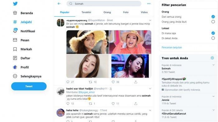 Soimah dibilang mirip Jennie Blackpink
