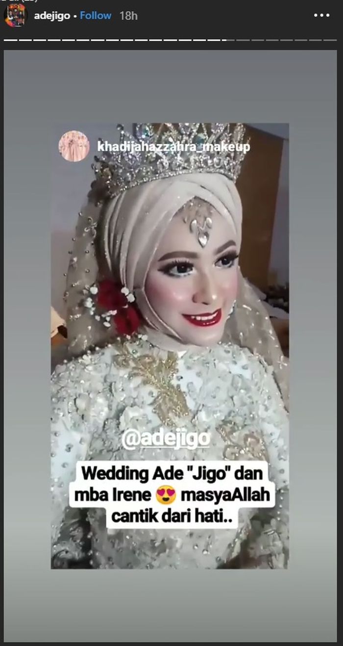 Ade Jigo Resmi Menikah Setahun Setelah Sang Istri Meninggal karena Tsunami, Intip Pesona Istri Barunya yang Cantik dan Anggun
