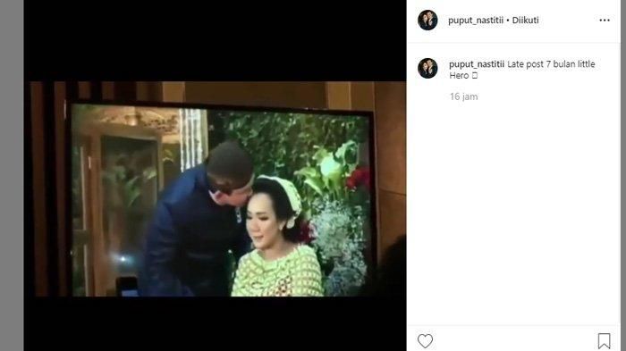 Ahok cium kening Puput Nastiti Devi