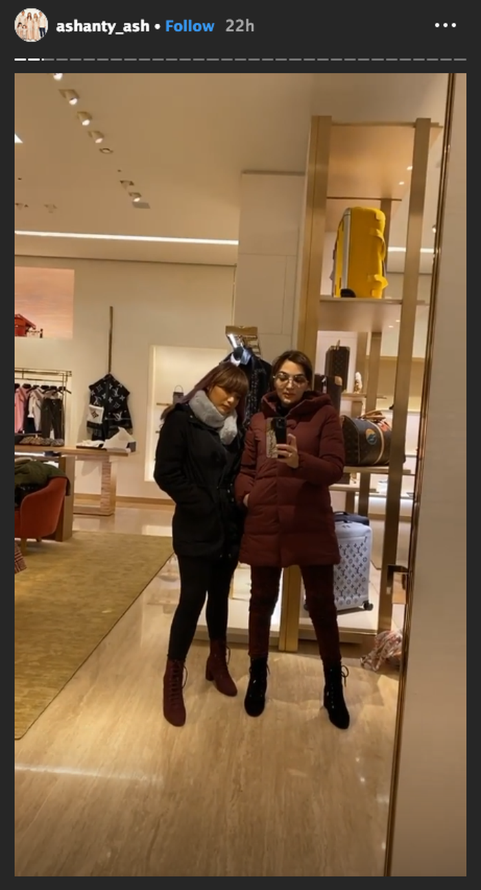 Instagram Stories Ashanty