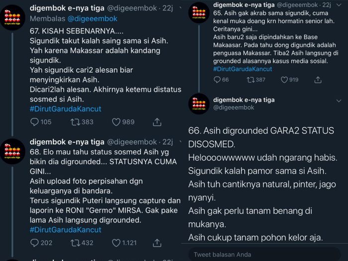 Sisi Asih yang jadi korban 'selir' Ari Askhara
