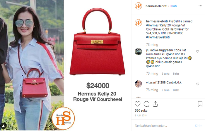 Koleksi tas Iis Dahlia
