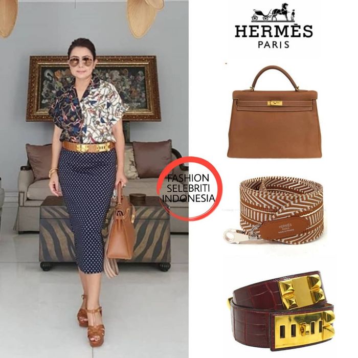 Detil OOTD Mayangsari