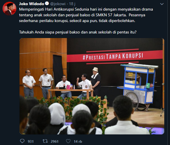 Posting-an Jokowi