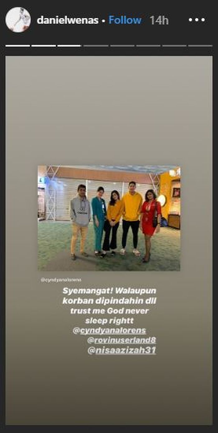 Unggahan Daniel Wenas