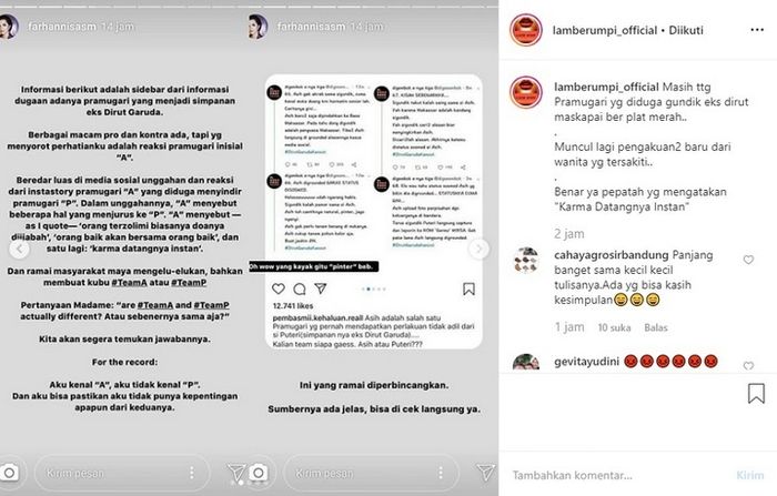 Farhannisa bingkar 'borok' Sisi Asih yang menurutnya tak beda jauh dengan 'selir' Ari Askhara