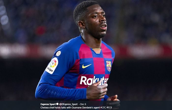 Winger Barcelona, Ousmane Dembele,  direncanakan untuk didepak dari Camp Nou pada musim panas mendatang.